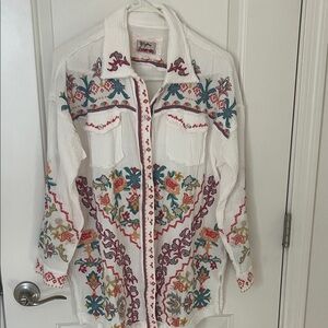 Johnny Was Toyah Blouse PS